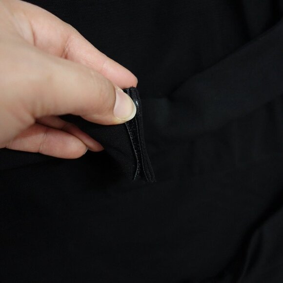 Nicole Miller Body Con Dress Womens Size 4 Black backless Sleeveless - Picture 12 of 13